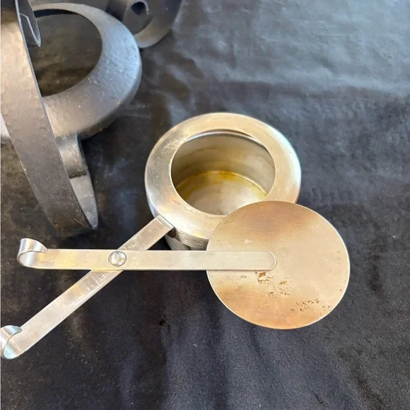 Vintage Oneida Stainless Steel Fondue Pot Set - Picture 7 of 11